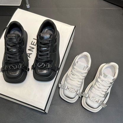 Damen Sneaker Modisch Robust Einzigartig Design