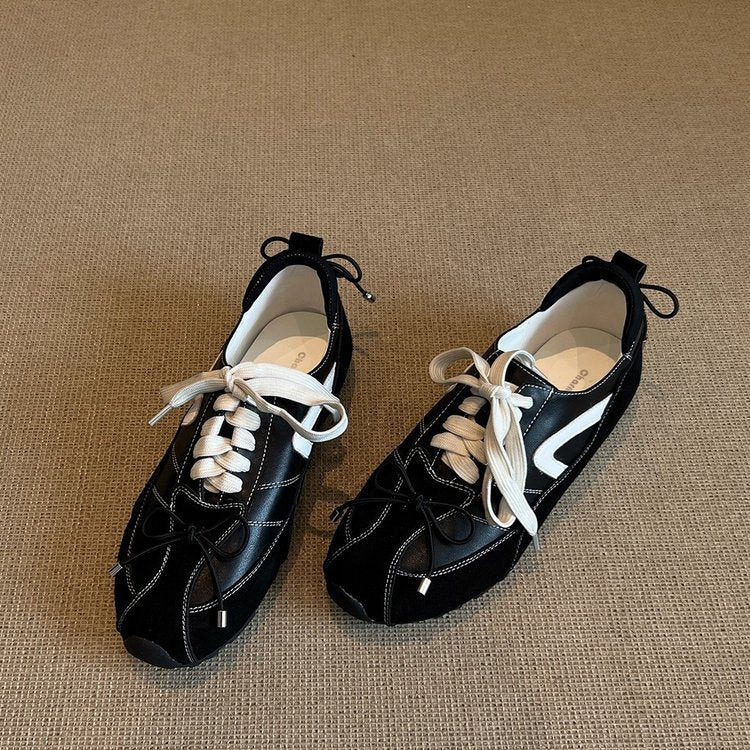 Damen Sneaker Laufschuhe Sportlich Atmungsaktiv Mit Schnürsystem