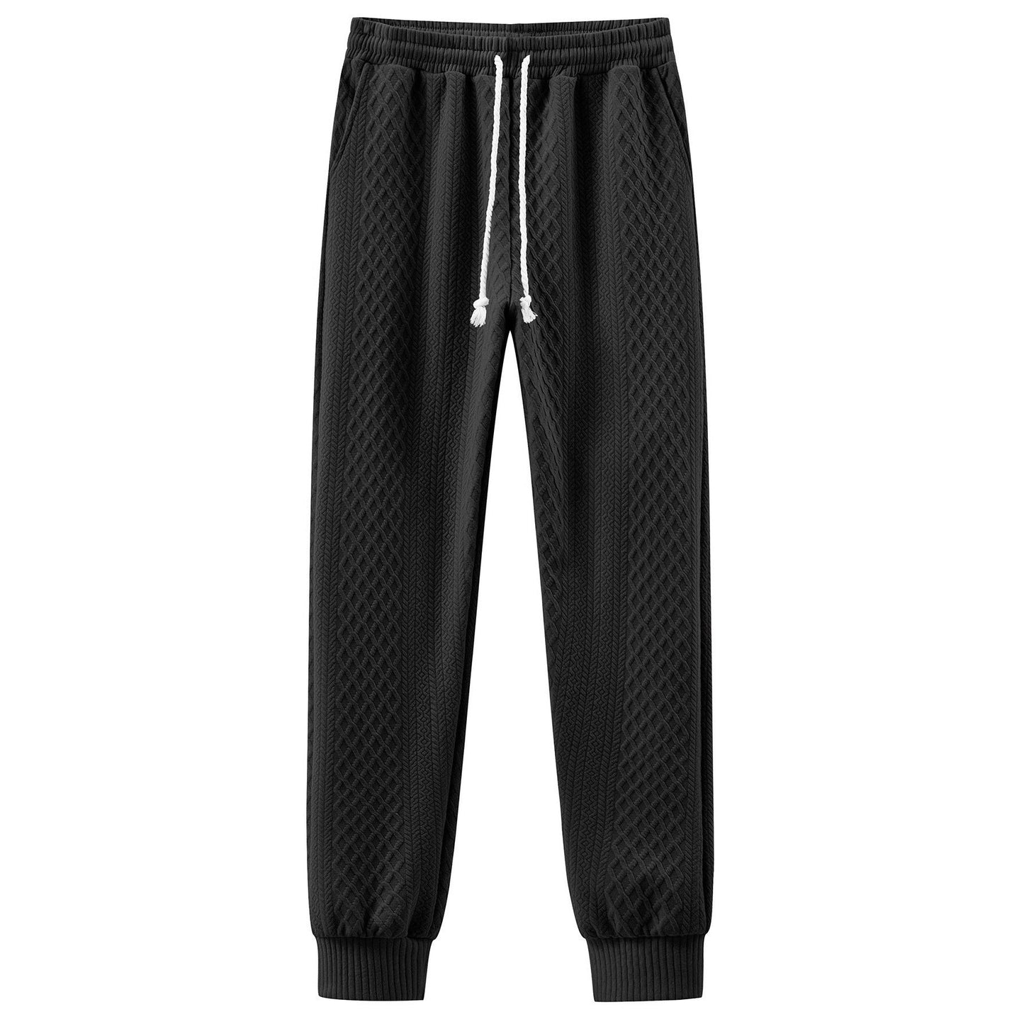 Bequeme Herren Sweatpants Mit Verstellbarem Bund Sportlich Modern - BerlinGlamour