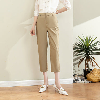 Damen Chino Hose Slim Fit Schmal