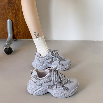 Damen Sport-Sneaker Atmungsaktiv Flexibel Laufschuhe Komfort