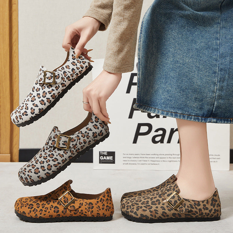 Damen Clogs Modisch mit Schnallenverschluss Rutschfest