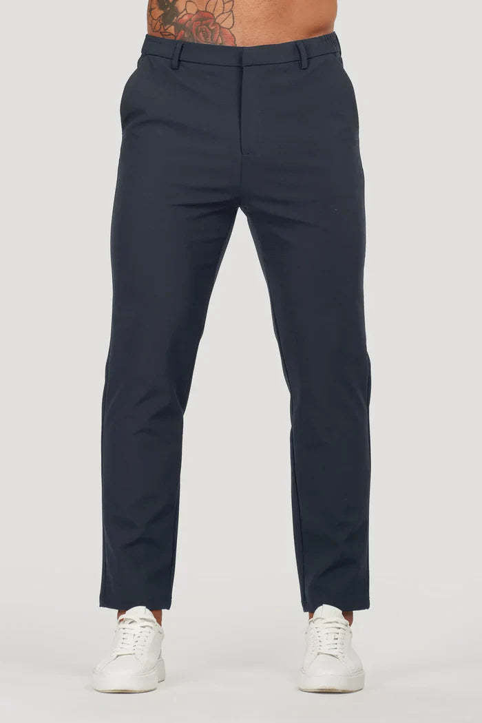 Herren Chino-Hosen Elegant Bequem Slimfit