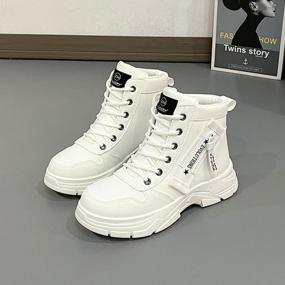 Damen Sneaker Hochformatig atmungsaktiv mit Gummisohle