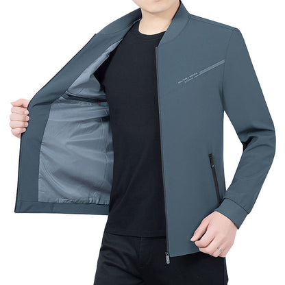 Herren Outdoor-Jacke Sportlich Wasserdicht Funktionell