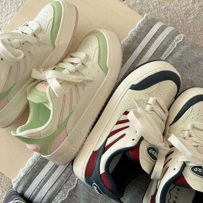Damen Sneaker Sportlich Leicht Atmungsaktiv Mit Weichem Innenfutter