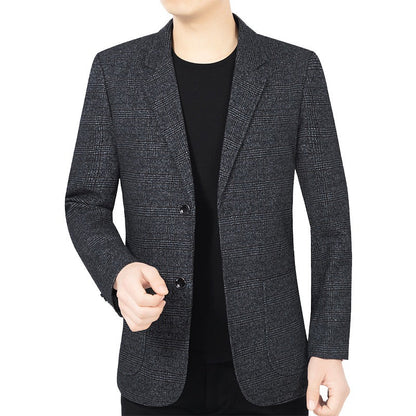 Herren Blazer Kariert Elegant Modern Slim Fit - BerlinGlamour