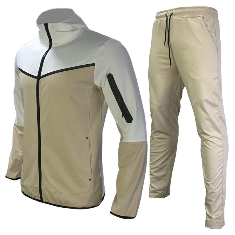Herren Sportanzug Atmungsaktiv Funktionsjacke Mit Taschen