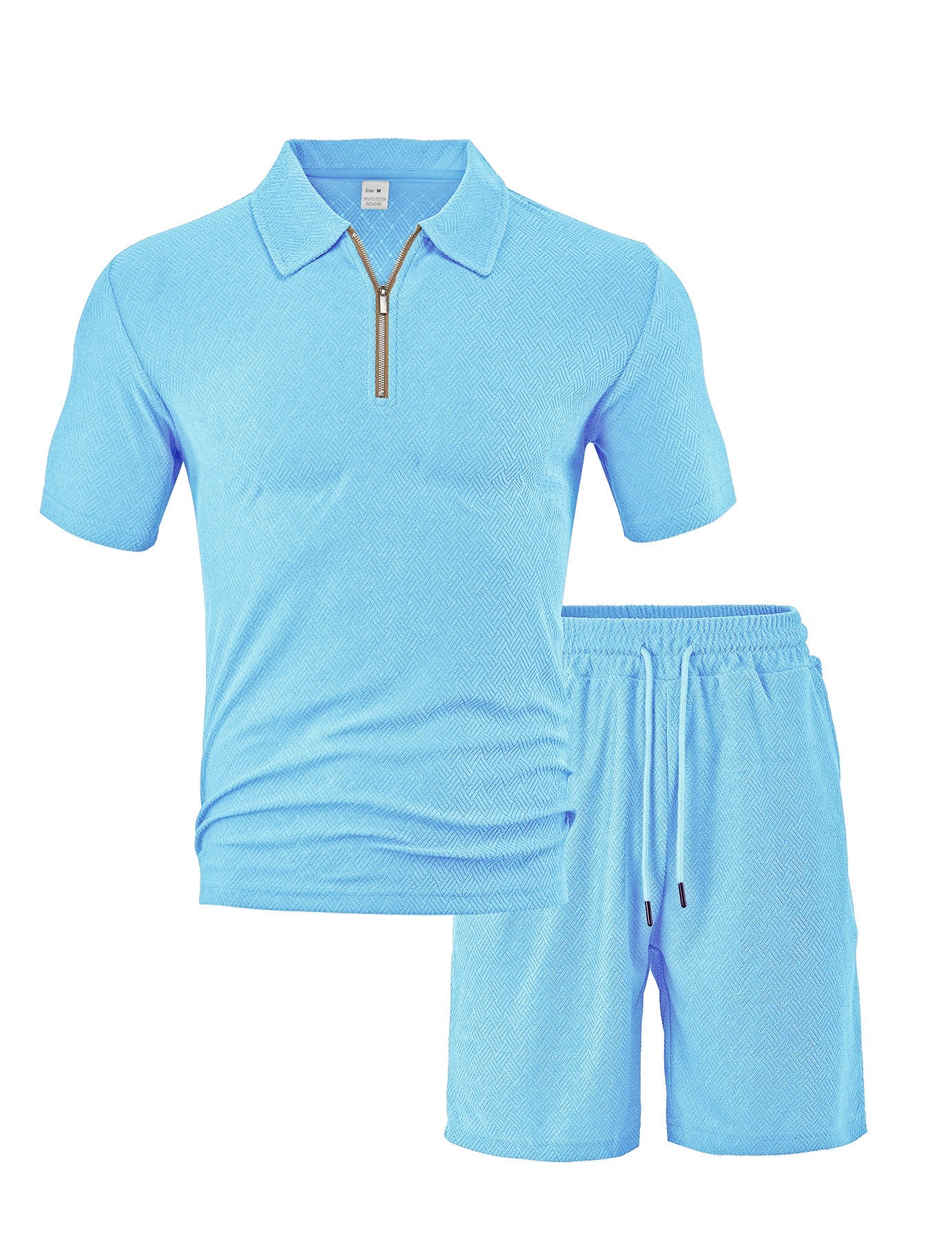 Herren Sportset Kurzarm Baumwolle Modern