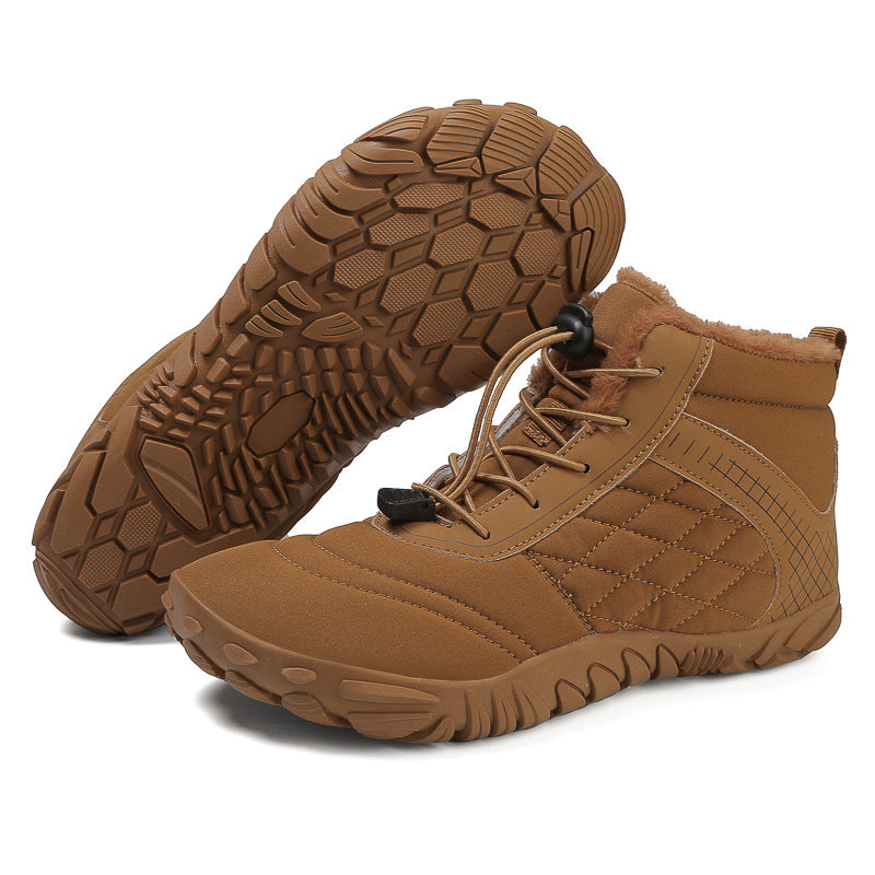 Damen Outdoor-Stiefel Warm Rutschfest Schnellschnürsystem Winter