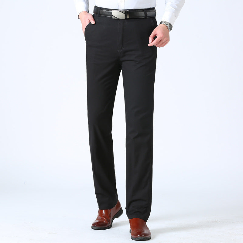 Herren Chino-Hose Klassisch Slim Fit Beige
