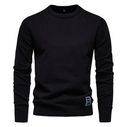 Herren Strickpullover Baumwolle Bequem Passform Modern