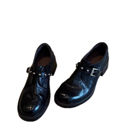 Damen Schnürschuhe Elegant Weich Mit Schnalle