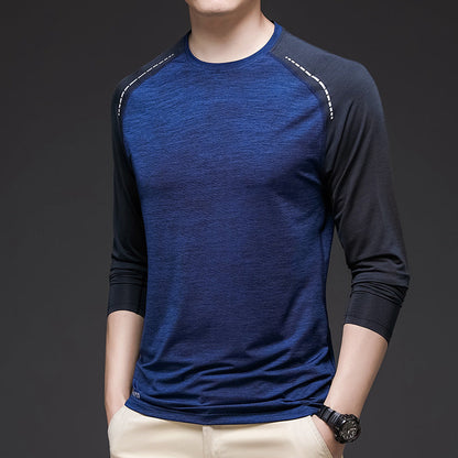 Herren Langarmshirt Sportlich Ergonomisch - BerlinGlamour