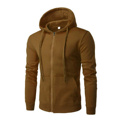 Herren Kapuzenjacke Streetwear Modern Schwarz