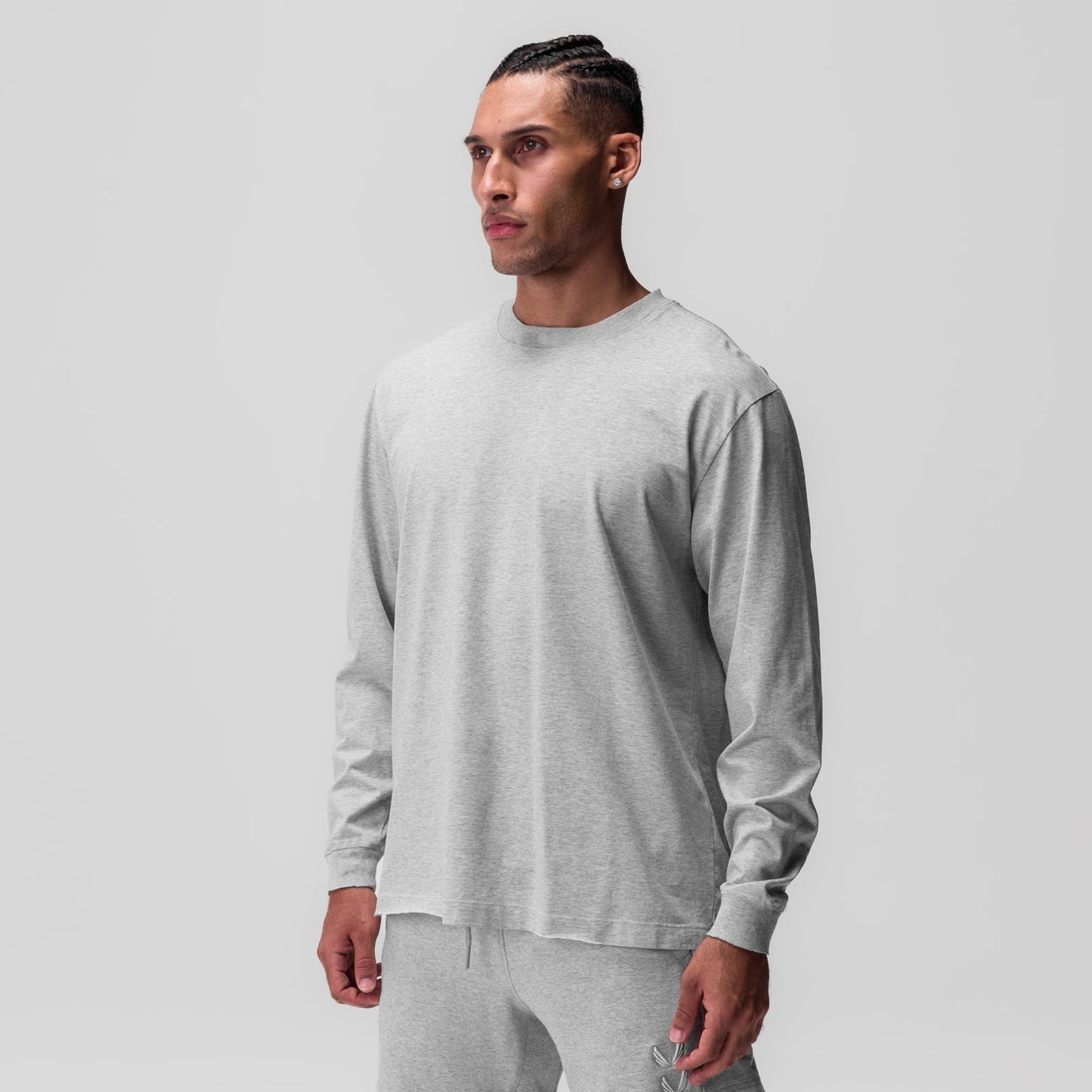 Herren Langarmshirt Bequem Leicht Modern