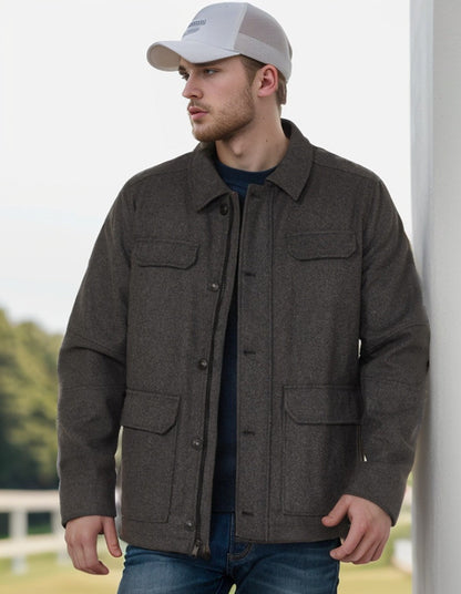 Herren Outdoor Jacke mit vielen Taschen Funktionell Praktisch