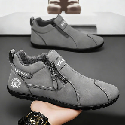 Damen Ankle Boots Leicht Wasserabweisend Reißverschluss