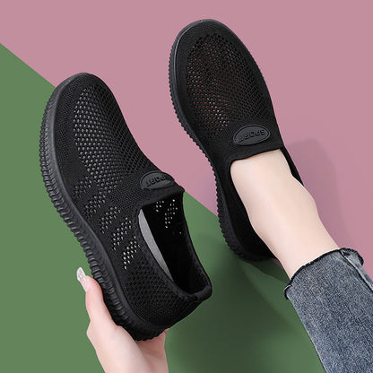 Damen Slip-On Schuhe Bequem atmungsaktiv Freizeit - BerlinGlamour