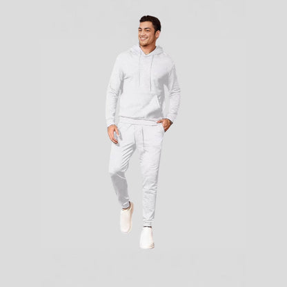 Herren Sportanzug Premium Modern Schwarz