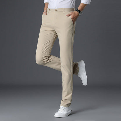 Herren Chino-Hose Stretch Bequem Modern