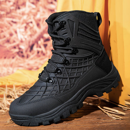 Herren Bergstiefel Stabil und Robust für Outdoor Aktivitäten
