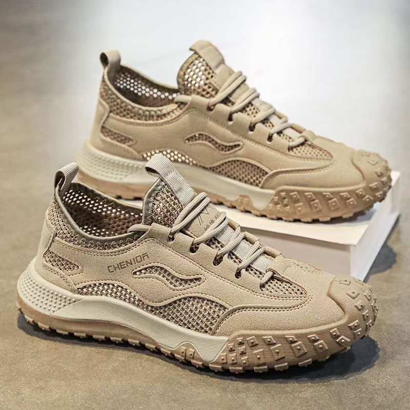 Damen Trail-Sneaker Atmungsaktiv Rutschfest mit Dämpfung