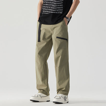 Herren Freizeithose mit Reißverschlusstaschen Sportlich Modern