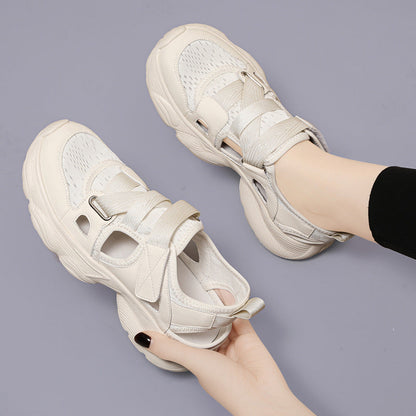 Damen Sandalen Sportlich Bequem Verstellbar