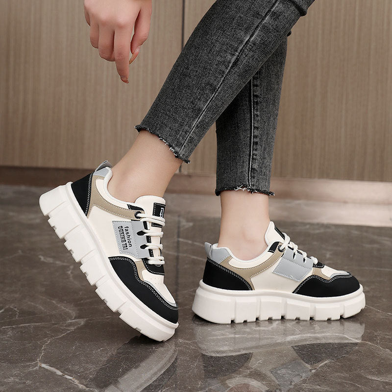 Damen Sneaker Chunky robuster Sohle atmungsaktiv