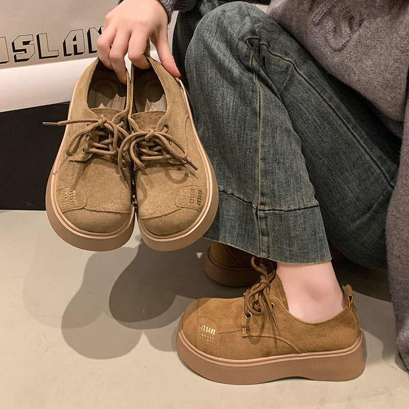 Damen Sneaker Bequem Veloursleder Modern Komfort - BerlinGlamour