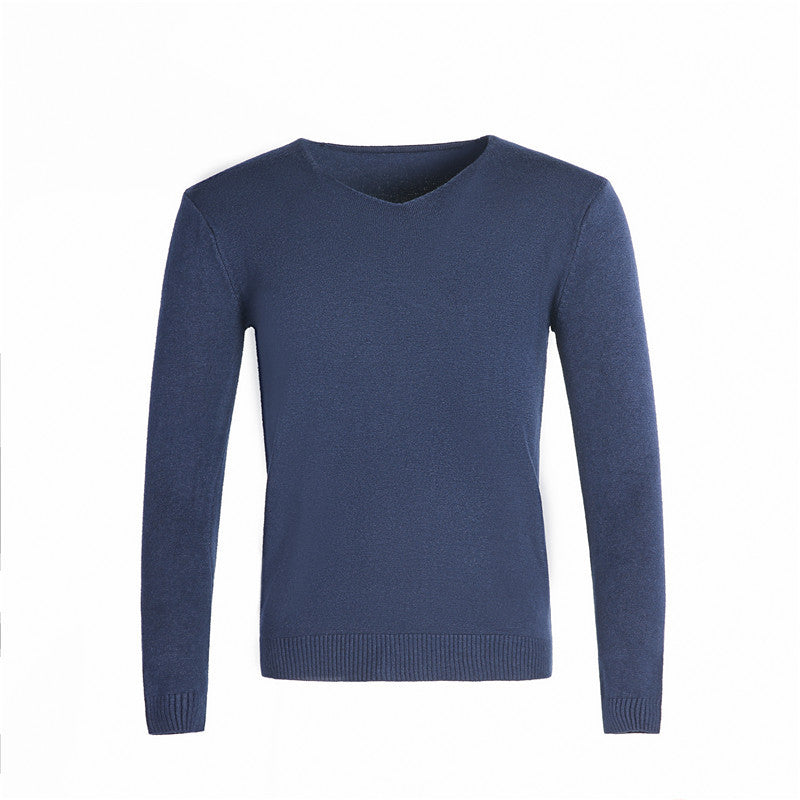 Herren Pullover V-Ausschnitt Klassisch Elegante Qualität