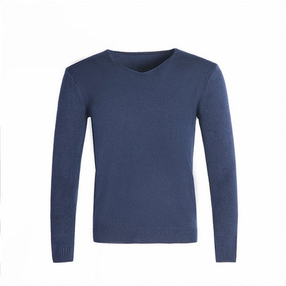 Herren Pullover V-Ausschnitt Klassisch Elegante Qualität