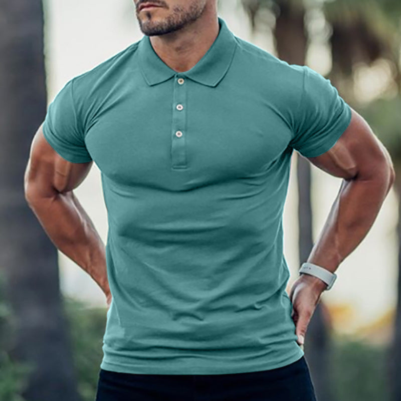 Herren Polo-Shirt Slim Fit Pique-Qualität Modern