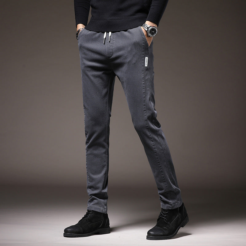 Bequeme Herren Chino-Hosen Elastisch Stretch