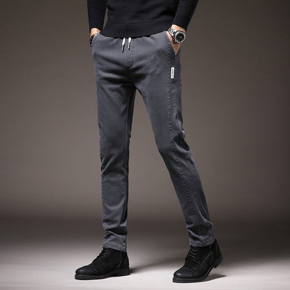 Bequeme Herren Chino-Hosen Elastisch Stretch