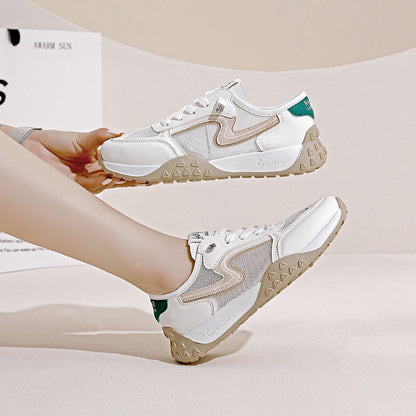 Damen Sneaker Atmungsaktiv Mit Dämpfung Weich Laufsohle
