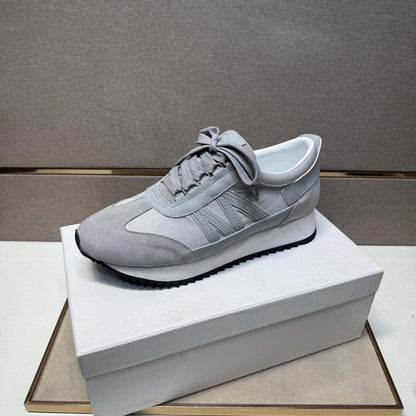 Damensneaker Atmungsaktiv Rutschfest Schwarz