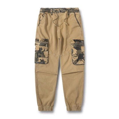 Herren Cargo-Hose Mit Reißverschlusstaschen Elastisch Praktisch