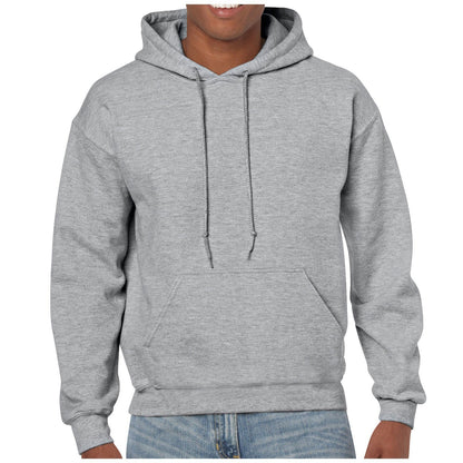 Herren Hoodie Kapuze mit Kängurutasche und verstellbarem Bund
