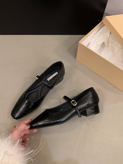 Damen Slingback Ballerinas Elegant Glänzend Schuhe