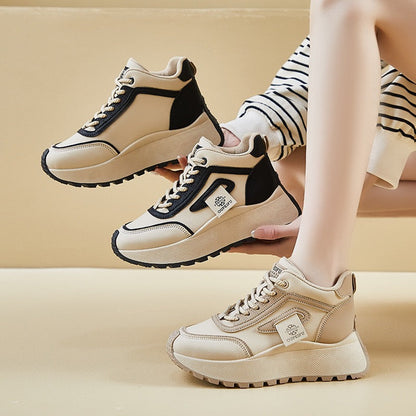Damen Sneaker Warmfutter Rutschfeste Sohle Winter