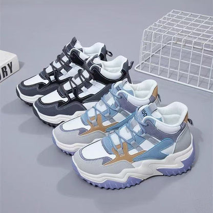 Damen Sneaker Chunky TrendSchuhe Sportlich