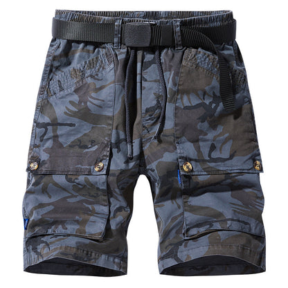 Herren Cargoshorts Elastisch Vieltaschen Bequem