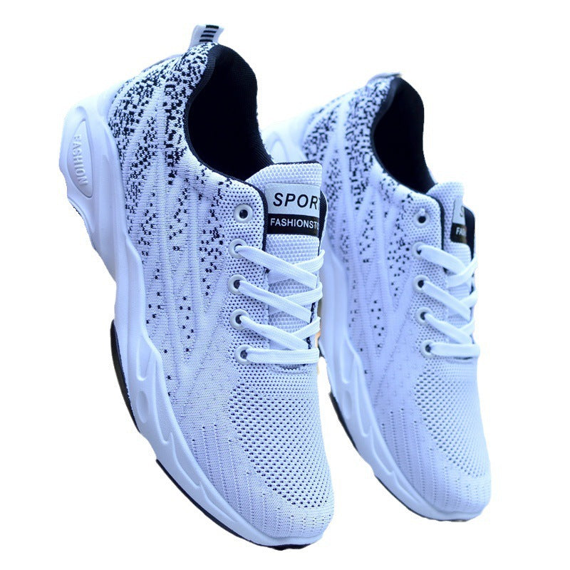 Damen Sneaker Leicht Atmungsaktives Mesh Sport Schuhe
