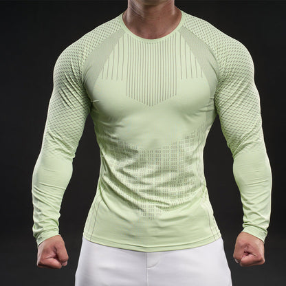 Herren Funktionsshirt Langarm atmungsaktiv Mesh Technologie