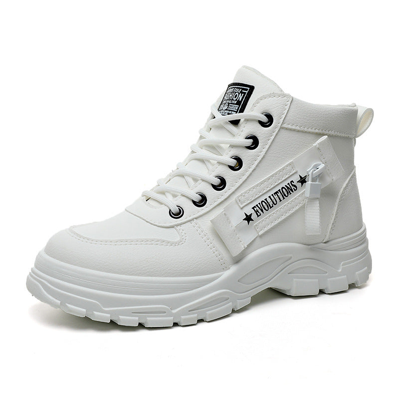 Damen Sneaker High-Top Sportschuhe mit Strapazierfähigem Obermaterial