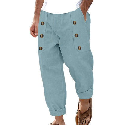 Bequeme Herrenhose Baumwolle Lässig mit Taschen - BerlinGlamour