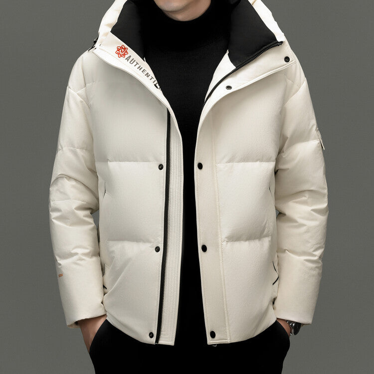 Herren Winterjacke Warm Isoliert Wattierte Parka