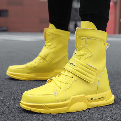Damen Sneaker Hochschutz Bequem Verstellbar